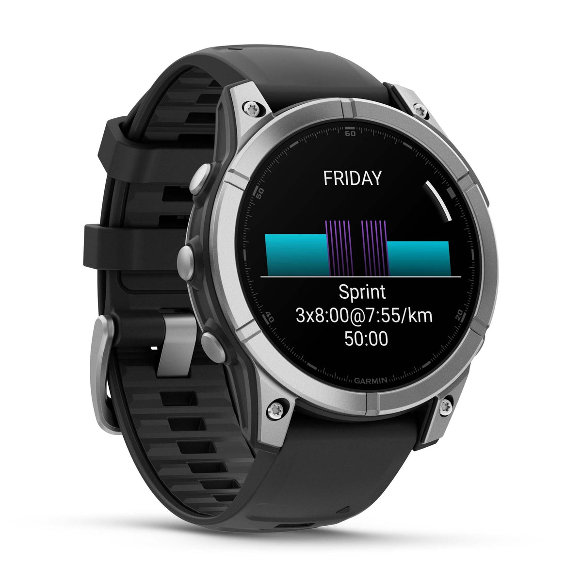 Garmin fenix E 47mm Multisport GPS Smartwatch - Black
