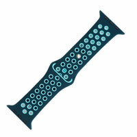 Ocean Blue Silicone Sport Band for Apple Watch - Small Apple Watch 38|40|41|42mm / Short