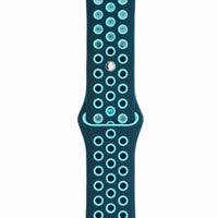 Ocean Blue Silicone Sport Band for Apple Watch