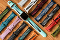 Ocean Blue Silicone Sport Band for Apple Watch